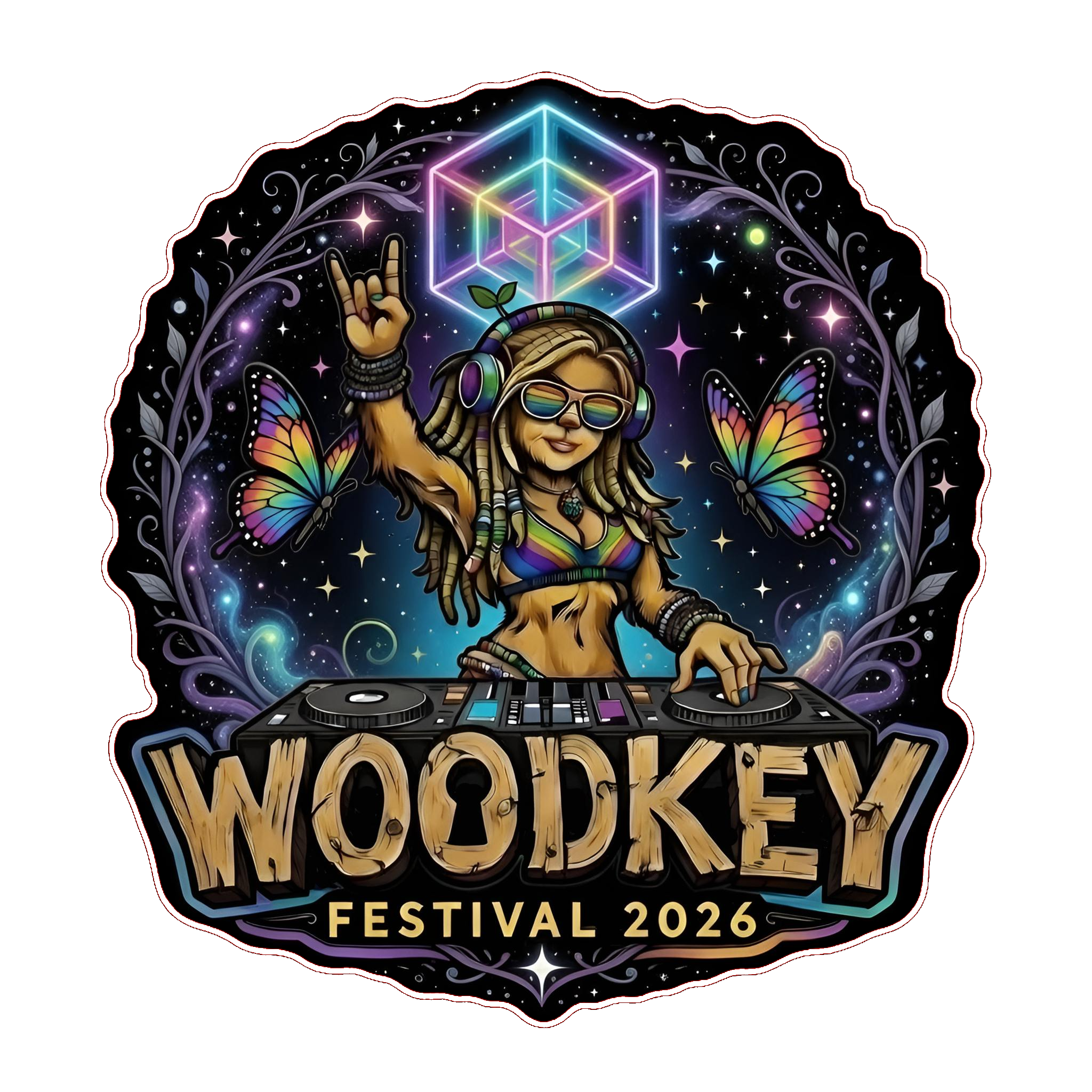 Woodkey Festival 2026 fifth year preview logo